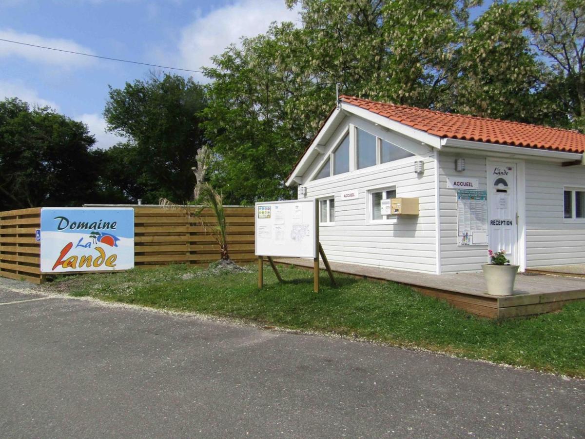 Mobil Home Climatise Au Domaine Lalande A Mimizan-Plage Exteriör bild