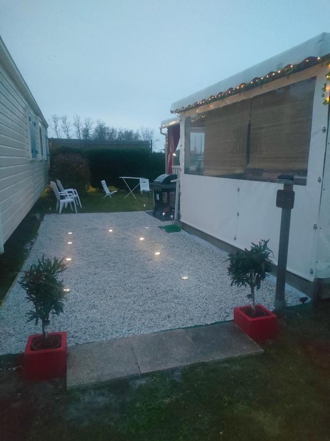 Mobil Home Climatise Au Domaine Lalande A Mimizan-Plage Exteriör bild